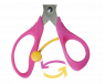 Baby scissors 138 mm ZB 5017-02  - foto  1