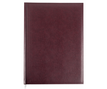 Diary undated A4 BASE 288 pages Burgundy
