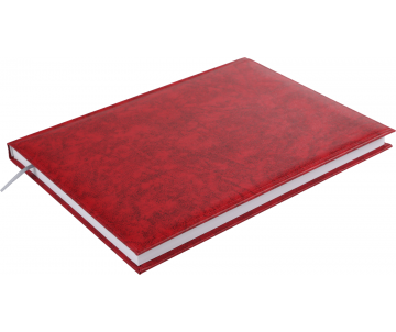 Ежедневник недатированный BASE A4 288 страниц красный