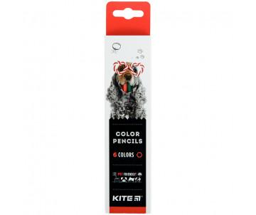 Color pencils 6 pcs. Kite Dogs 26850