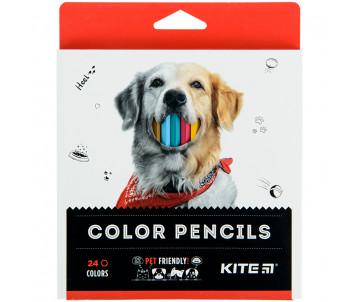 Color pencils 24 pcs Kite Dogs 26854