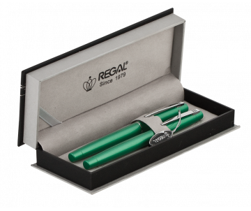 Set pens in box P green