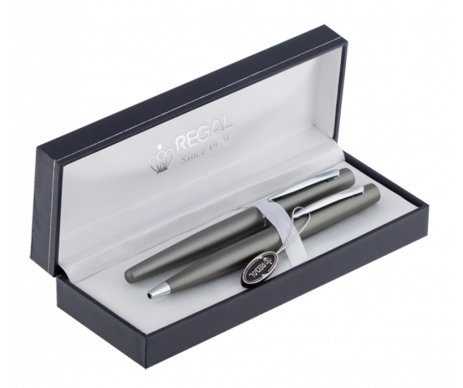 Pen set in box L graphite REGAL