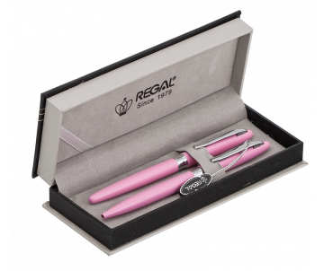 Набір ручок в подарунковому футлярі Р рожевий R283210 REGAL