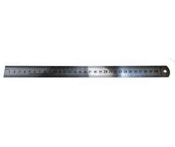 Metal ruler 30 cm