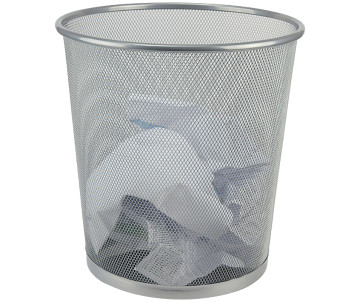 Metal wastepaper basket 2119-03-A
