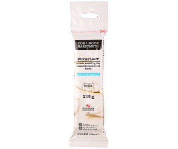 Plasticine Keraplast light 130g white Plasticine Keraplast light 130g white