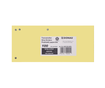 Divider cardboard assorted (100 PCs)