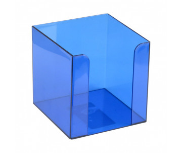 Box for paper 90x90x90 mm blue 1923