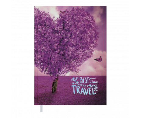 Diary ROMANTIC purple A5 BM.2040-07 