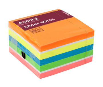 Block of paper with a clear layer 75x75mm