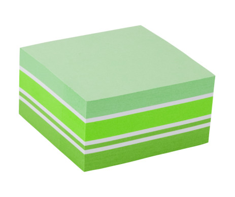 Блок бумаги с клейким слоем 75x75мм 400л