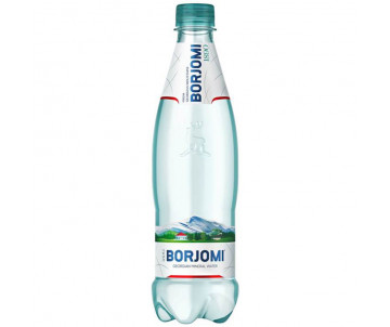 Mineral water gas 0,5l Borjomi PET 