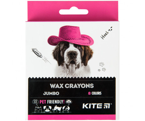 Wax chalk Jumbo 8 colors 26541