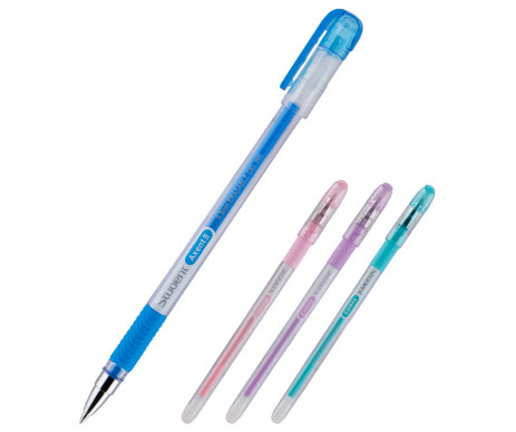 Pen gel pen write, erase Student blue