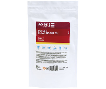 Серветки для екранів вологі 100 шт 5492