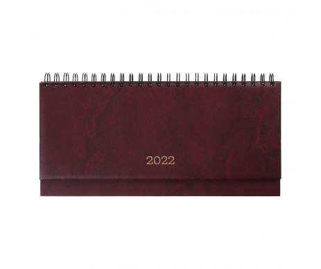Planing dated BASE 128 pages, Burgundy
