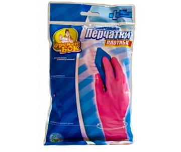 Durable rubber gloves M pink 79262