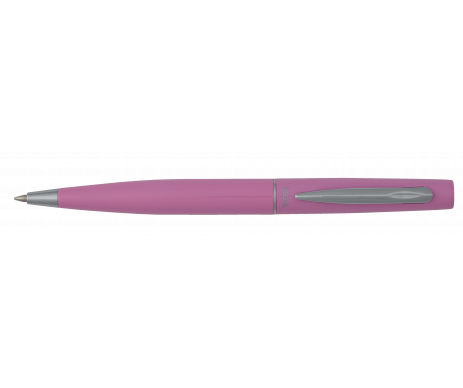 Ручка кулькова в футлярі рожева R80210