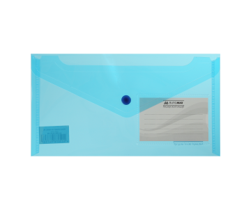 TRAVEL DL envelope folder blue BM 3938-02