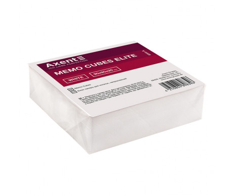 Block for notes glass White 90x90 3184