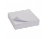 Block for notes glass White 90x90 3184  - foto  1