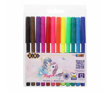 Фломастеры 12 цв МАГИЯ ZB 2813