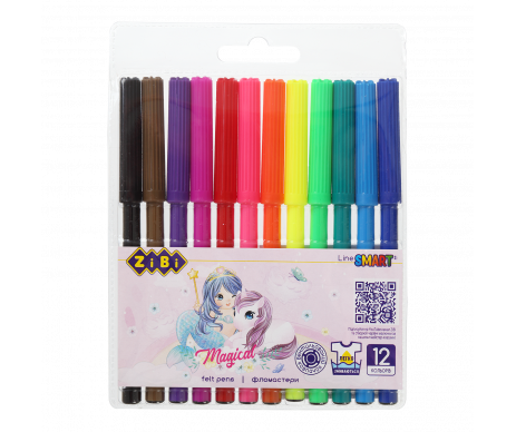Фломастеры 12 цв МАГИЯ ZB 2813