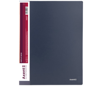 Дисплей-книга 10 файлів сіра 993