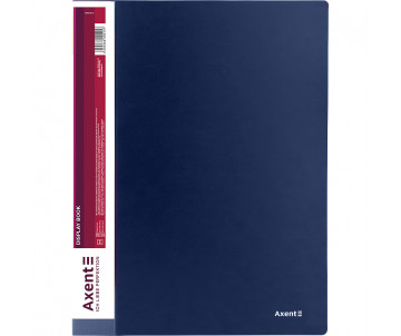 Дисплей-книга 20 файлів синя 1012