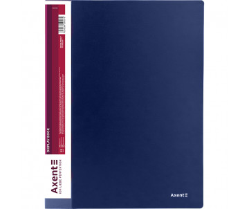 Дисплей-книга 30 файлів синя 1017