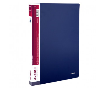 Дисплей-книга 40 файлов, синяя 1026