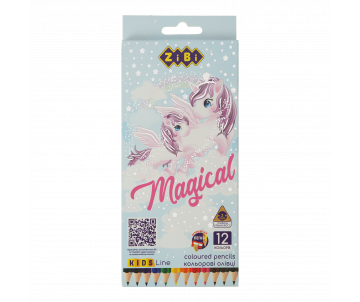 12 colored pencils MAGIC ZB 2448