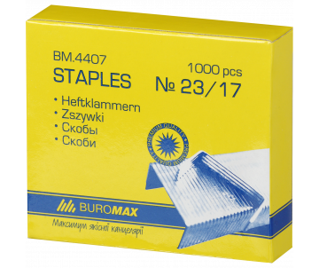 Staples No. 23/17(1000pcs), SUITE 4407 BM