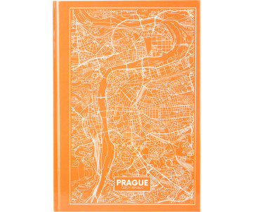 Notebook A4 Maps Prague 8422-542-A
