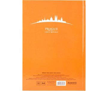Notebook A4 Maps Prague 8422-542-A