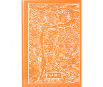Notebook A4 Maps Prague 8422-542-A