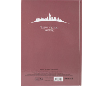 Notebook A4 Maps New York 1586