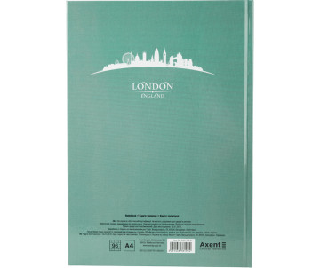 Notebook A4 Maps London 8422-516-A