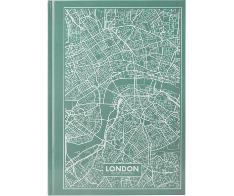 Записная книга А4 Maps London 8422-516-A