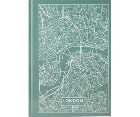 Notebook A4 Maps London 8422-516-A