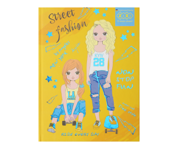 Блокнот А-5 64 л желтый ZB.12751-08