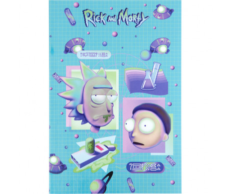 Блокнот Rick and Morty А5 64 арк 27942