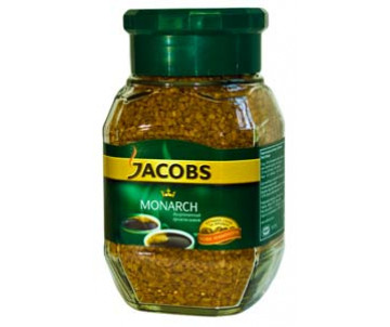 Coffee JACOBS Monarch soluble 190 gr 