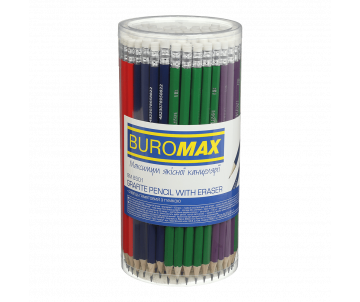 HB pencil assorted with eraser BM.8501 