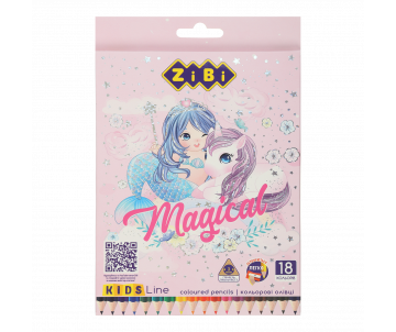 18 colored pencils MAGIC ZB 2449