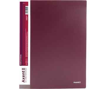 Display-book 40 files burgundy 1022