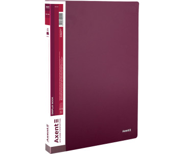 Display-book 40 files burgundy 1022