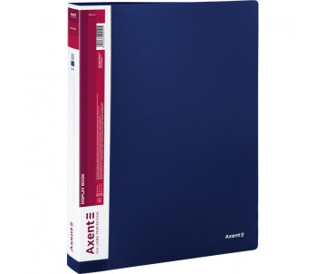 Дисплей-книга 60 файлів синя 1031