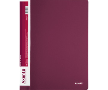 Display-book 60 files, maroon 1030